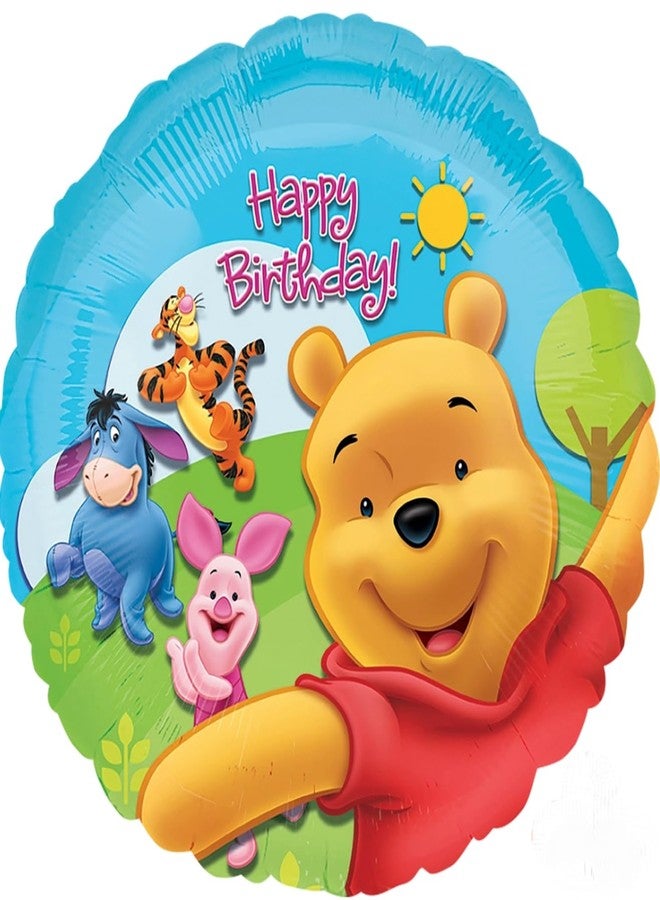 أناجرام مستلزمات حفلات عيد ميلاد ويني الدبدوب، باقة بالونات زينة 6 قطع - Image 3