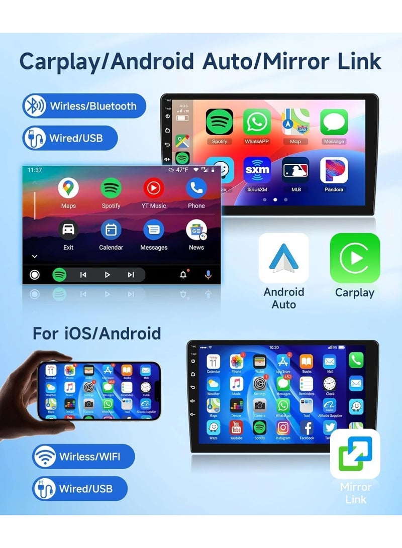 Car Stereo Screen for Altima 2013-2018, Android Auto, Wireless CarPlay, 25.4 cm Display, Android v15 4GB 64GB - Image 3