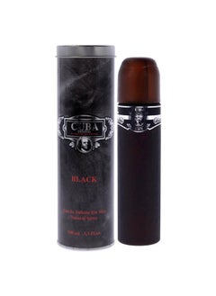 Cuba Black By Cuba For Men Edt Spray, Cuba Black, Fragluxe, 3.3 Ounce  - Image 1