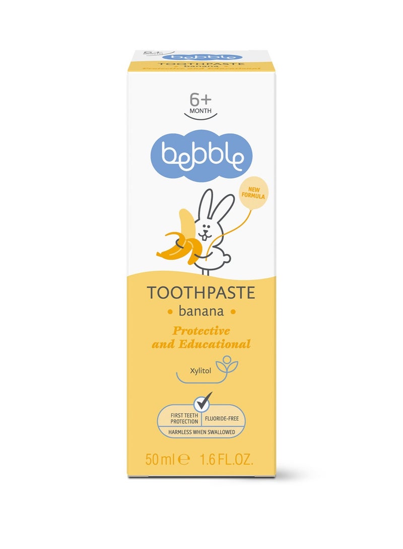 Bebble Banana Toothpaste for Kids, 50ml - Image 2