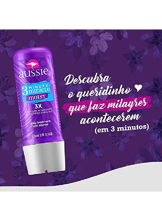 Aussie بلسم عميق مرطب معجزة 3 دقائق 8 أونصات - Image 3
