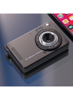 HD Digital Camera Ccd Student Party Retro Home Old-fashioned Camera Campus Card Machine Video Camera-color:M08 Black-HD Large Screen