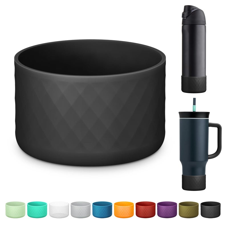 Beonsky Silicone Boot for Owala Water Bottle 24 oz, Anti-Slip Protective Sleeve for FreeSip/Twist/Flip Stainless Steel Water Bottles Accessories - Image 1
