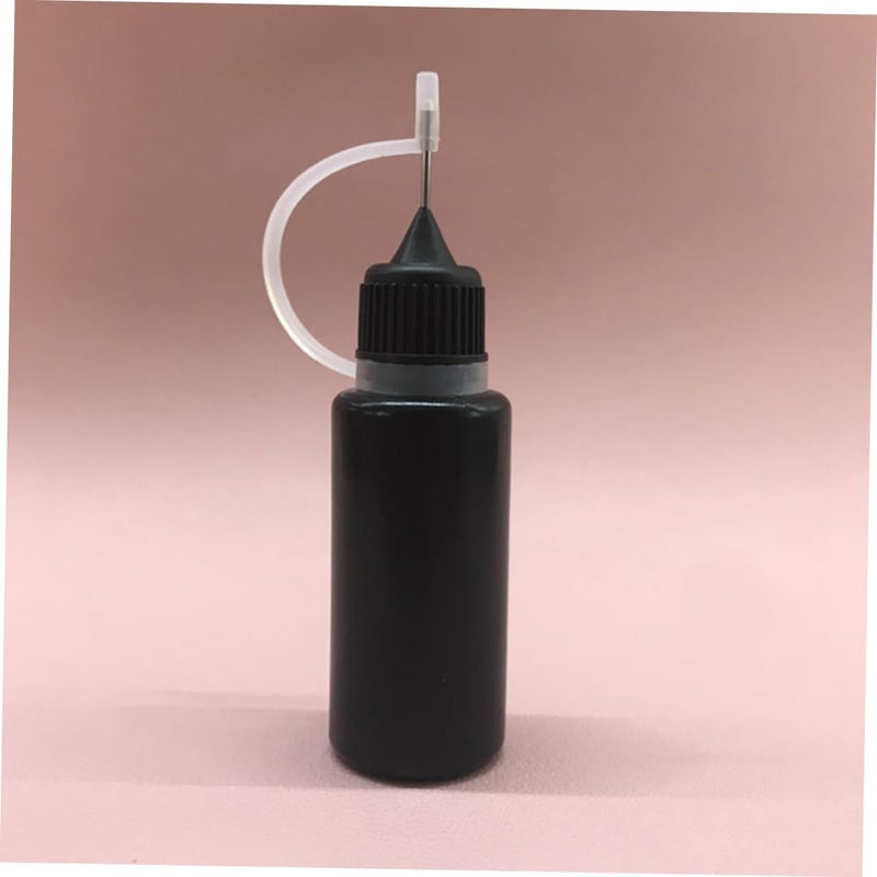 Uonlytech 10pcs Needle Squeeze Bottles Black Light Blocking Liquid Dispenser with Fine Tip Droppers for Glue Crafts Diy Projects Travel-friendly and Easy Control - Image 3