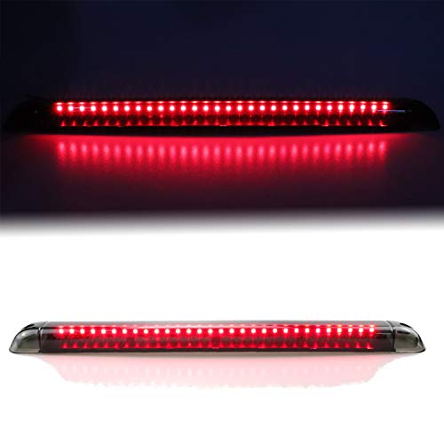 Tresound 3rd Third Brake Light for 1992-1999 Chevy C/K Suburban Blazer Tahoe/GMC Yukon Jimmy/Hummer H2/ Bravada LED High Mount Lamp Stop Light (Smoked) - Image 1