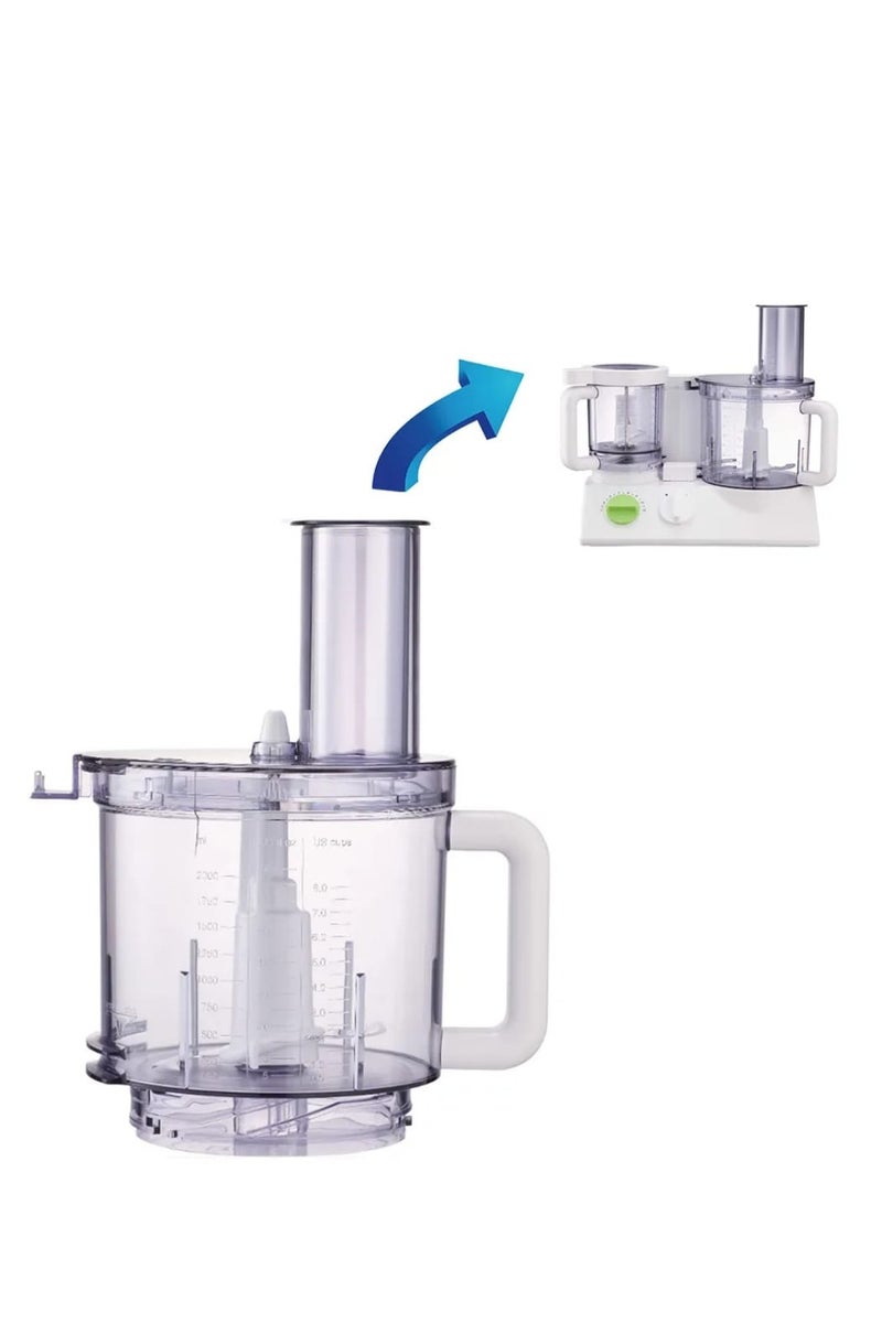 Complete Food Processor Bowl with Knife and Lid K700  - Image 1
