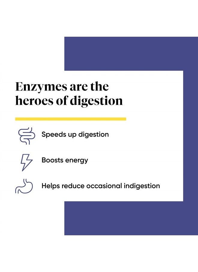 ENZYMEDICA - Digest Gold + Probiotics, 2-in-1 Advanced Formula, Supports Healthy Gut with 9 Different Probiotic Strains, Improves Digestion, 90 Capsules - Image 1