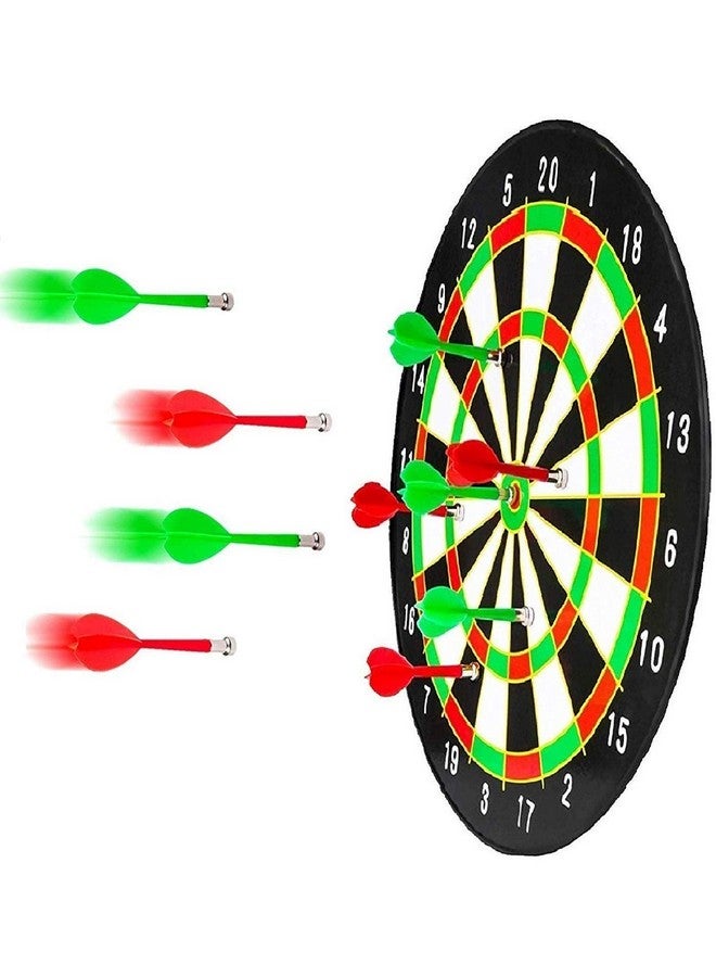 Famous Quality Indoor and Outdoor Magnetic Score Dart Board Kit with 6 Soft Darts Free -15 inch (Multi Color) - Image 2
