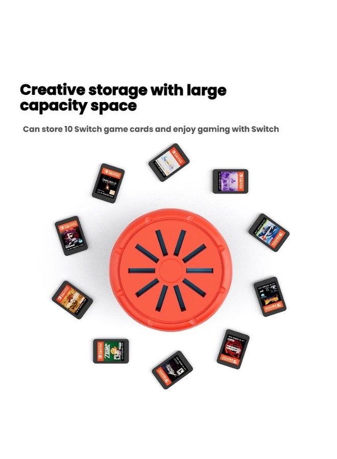 General Suitable for switch oled/switch 2 rotating card box, game card, memory card with storage protection, game accessories  - Image 2