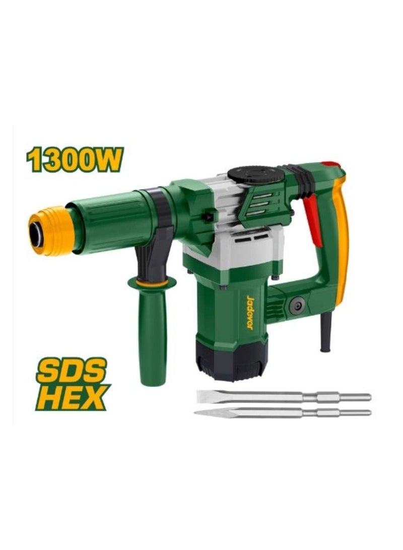 Jadever 1300W 6kg demolition hammer