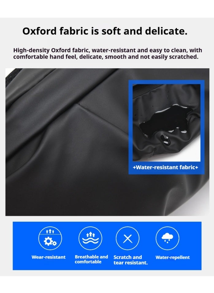 Weixer Men's Shoulder Bag, Casual Sports Fashion, Unisex Running Waist Bag, Crossbody Bag with Adjustable Strap,  36*13.5*4cm - Image 5