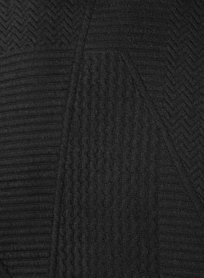 Emperor Emperor Men Relaxed Fit Textured Jacquard Hoodie