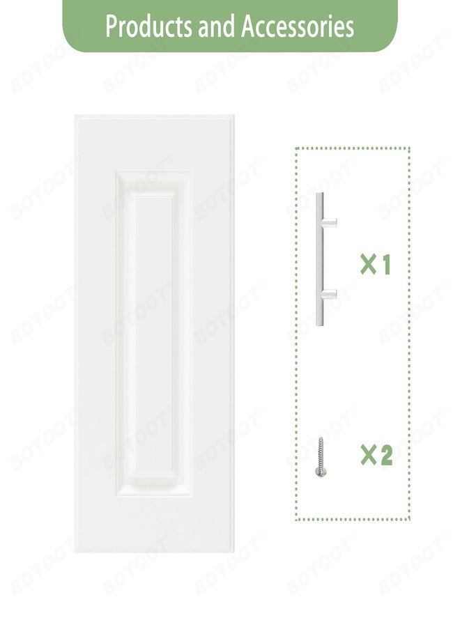 BOTOOT Built-in Cabinet Doors - Cabinet Replacement Doors for Kitchen, Living Room, Bedroom, Bathroom - 24 Inch High (White, 12 Inch Wide) - Image 5
