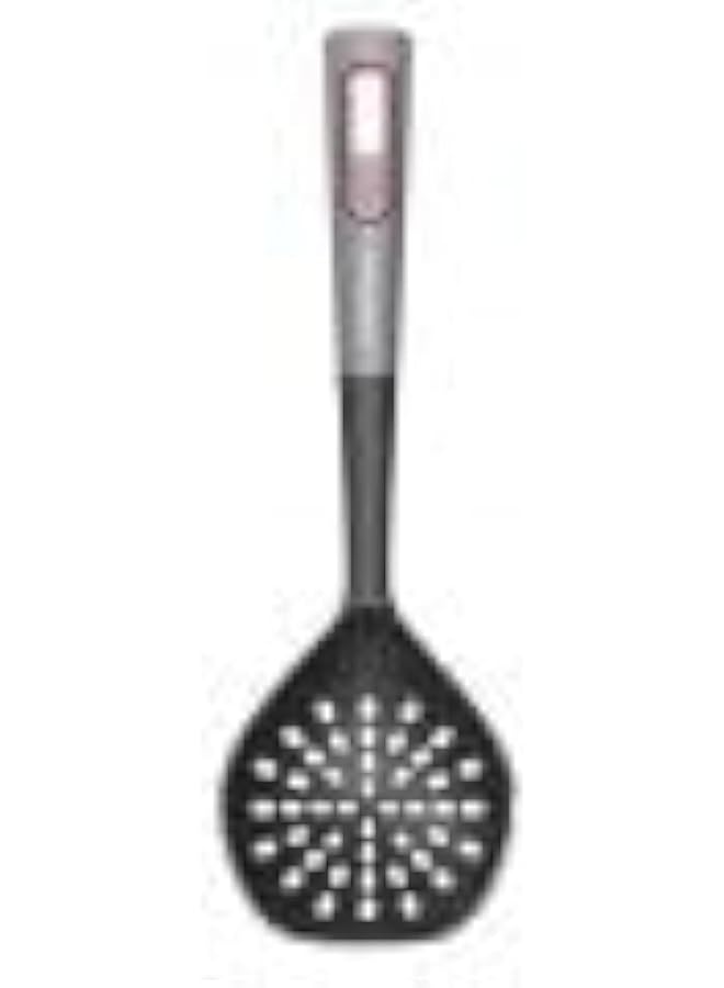 بيتي كروكر ملعقة نايلون مشقوقة باللونين الأسود والرمادي - Image 2