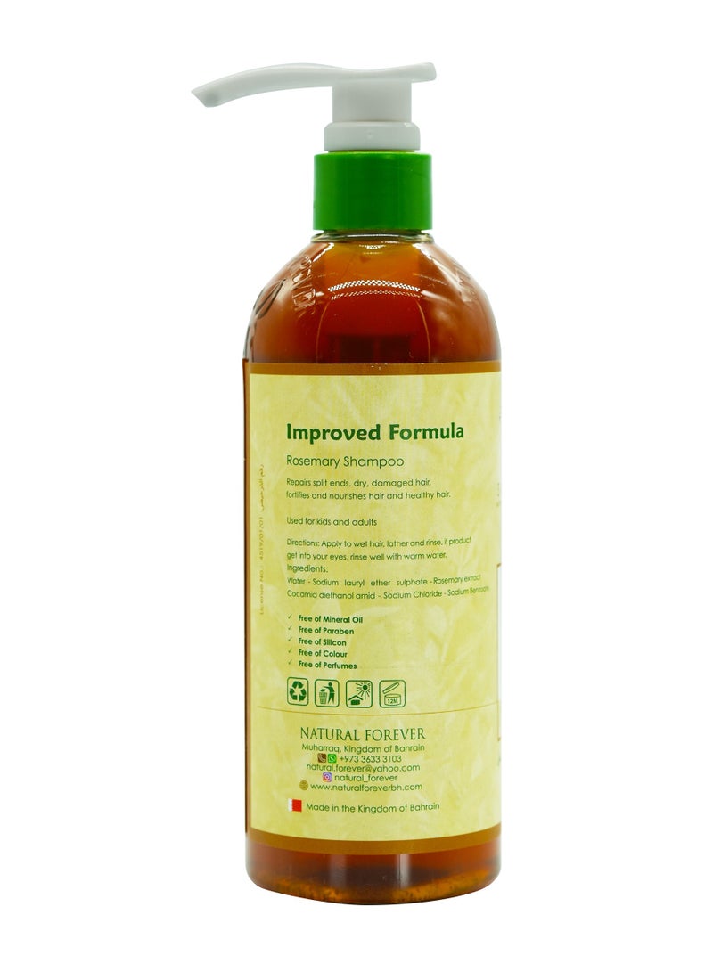 Natural Forever Rosemary Shampoo for All Kind of Hair, 500ml - Image 2