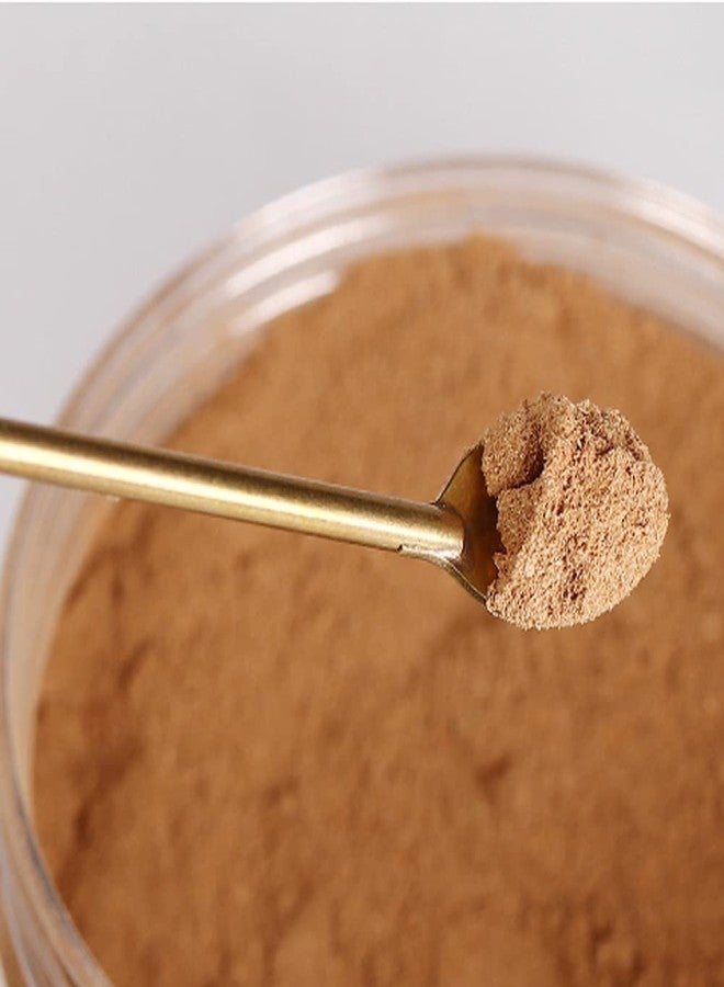 لوزين مجموعة أدوات نحاسية لإشعال رماد البخور (قطعتان): ملعقة بخور طويلة المقبض ومجرفة بخور، أدوات مثالية لصنع البخور بنفسك، مناسبة لمبخرة البخور وغرفة اليوغا. - Image 5