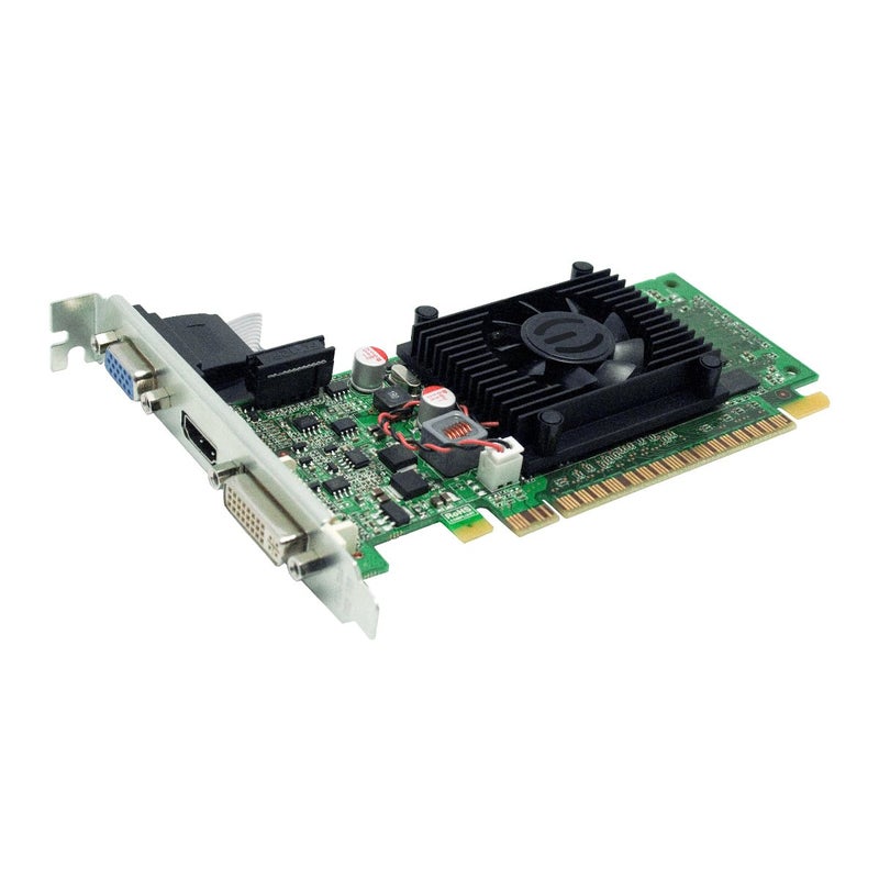 EVGA 512-P3-1300-LR GeForce 8400 GS 512 MB DDR3 PCI Express 2.0 DVI/HDMI/VGA Graphics Card - Image 2