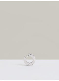 REISS Sadie: Crystal Huggie Earrings  - Image 2
