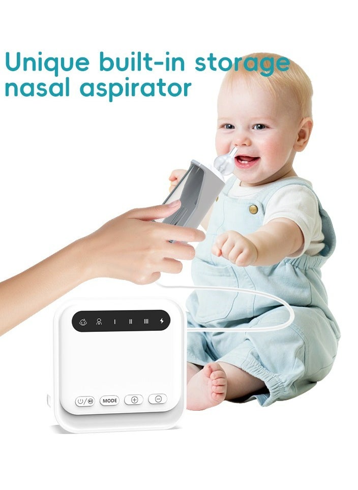 ASIV Nasal Aspirator for Baby Electric Nose Sucker with 2 Modes 6 Levels of Hospital-Grade Suction  - Image 5