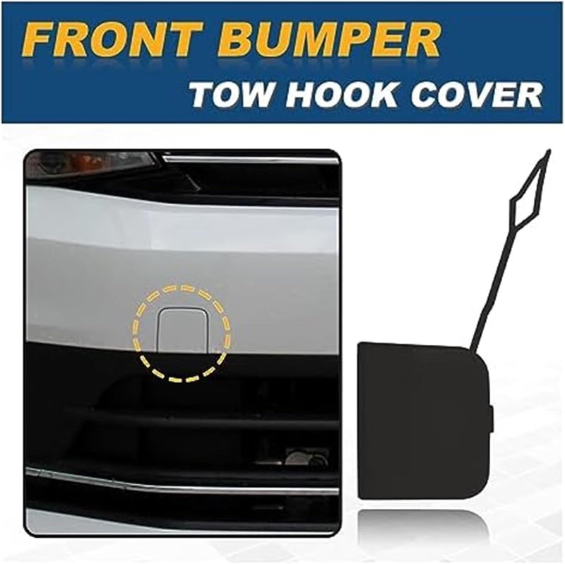 Yurefax Tow Hook Eye Cover for VW Jetta 2015-2018 - Image 5