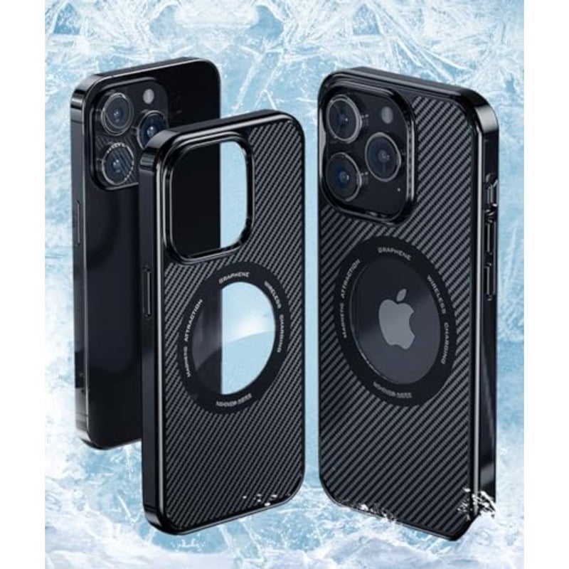 iPhone Cooling case iPhone Cooling case iPhone Heat Dissipation[Compatible with MagSafe] -Support Wireless Charging - Image 1