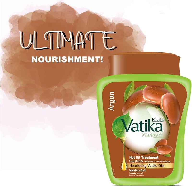 Vatika Naturals Hammam Zaith - Hot Oil Treatment with Moroccan Argan Oil - 1 kg - Image 3