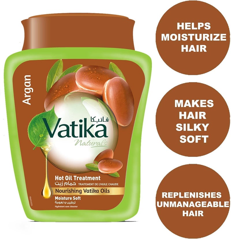 Vatika Naturals Hammam Zaith - Hot Oil Treatment with Moroccan Argan Oil - 1 kg - Image 4