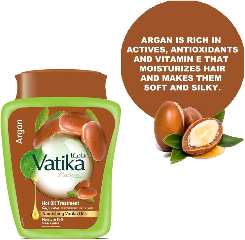 Vatika Naturals Hammam Zaith - Hot Oil Treatment with Moroccan Argan Oil - 1 kg - Image 5