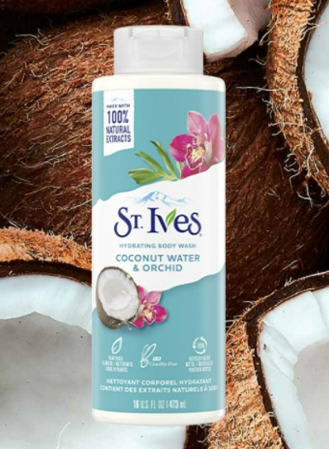 ST. Ives Body Wash Coconut Water & Orchid 473 ml - Image 2