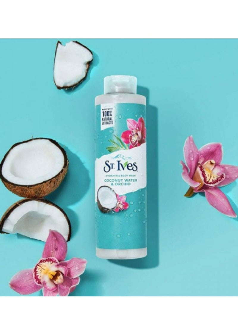 ST. Ives Body Wash Coconut Water & Orchid 473 ml - Image 3