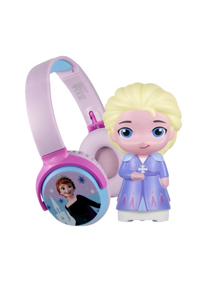 SMD Frozen Soft Touch Light with Bluetooth Headphones Combo | Kids combo set with Bluetooth headphones and soft touch light, offering music, comfort, and ambient lighting for fun use - Image 1