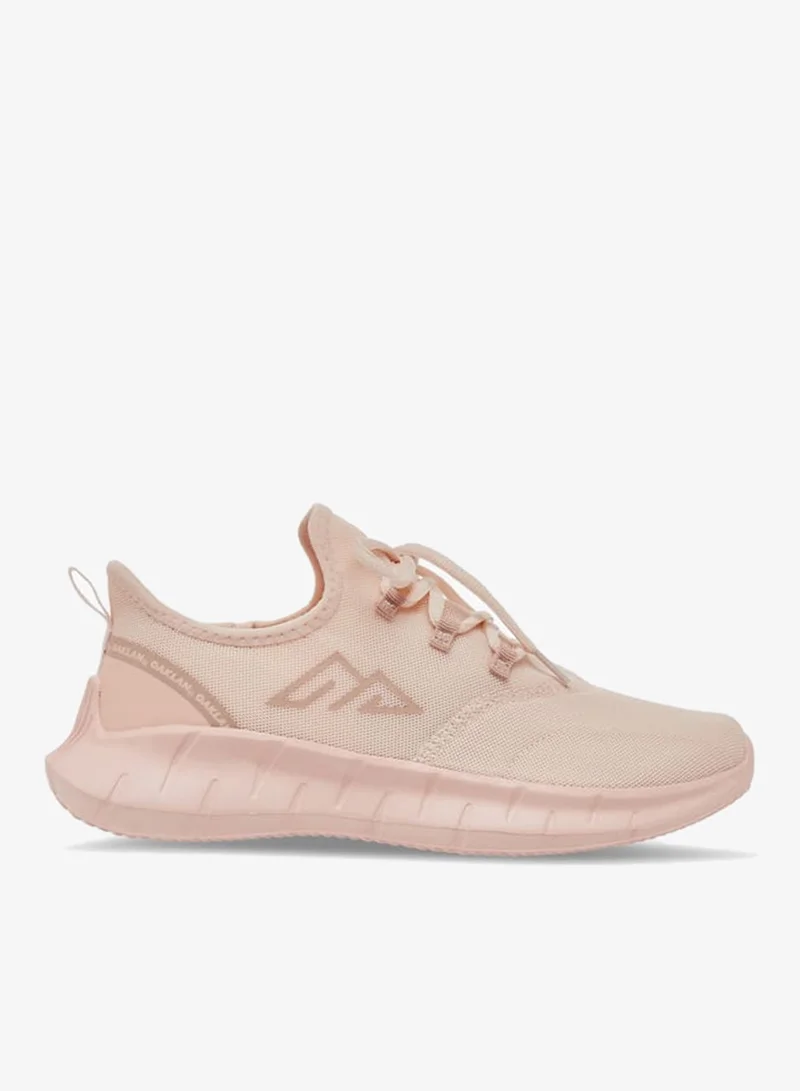 Women's Mesh Sports Shoes with Lace-Up Closure