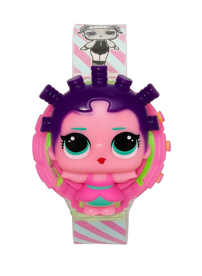 L.O.L. SURPRISE! Colorful kids' watch with fun lights and music, designed to make time-telling exciting and playful. - Image 2