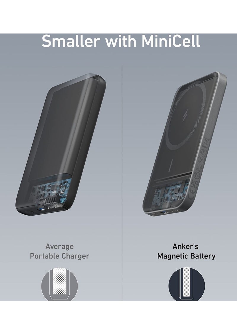 Generic - Magnetic portable charging treasure 10000 mAh wireless high-capacity mobile power supply - Image 1