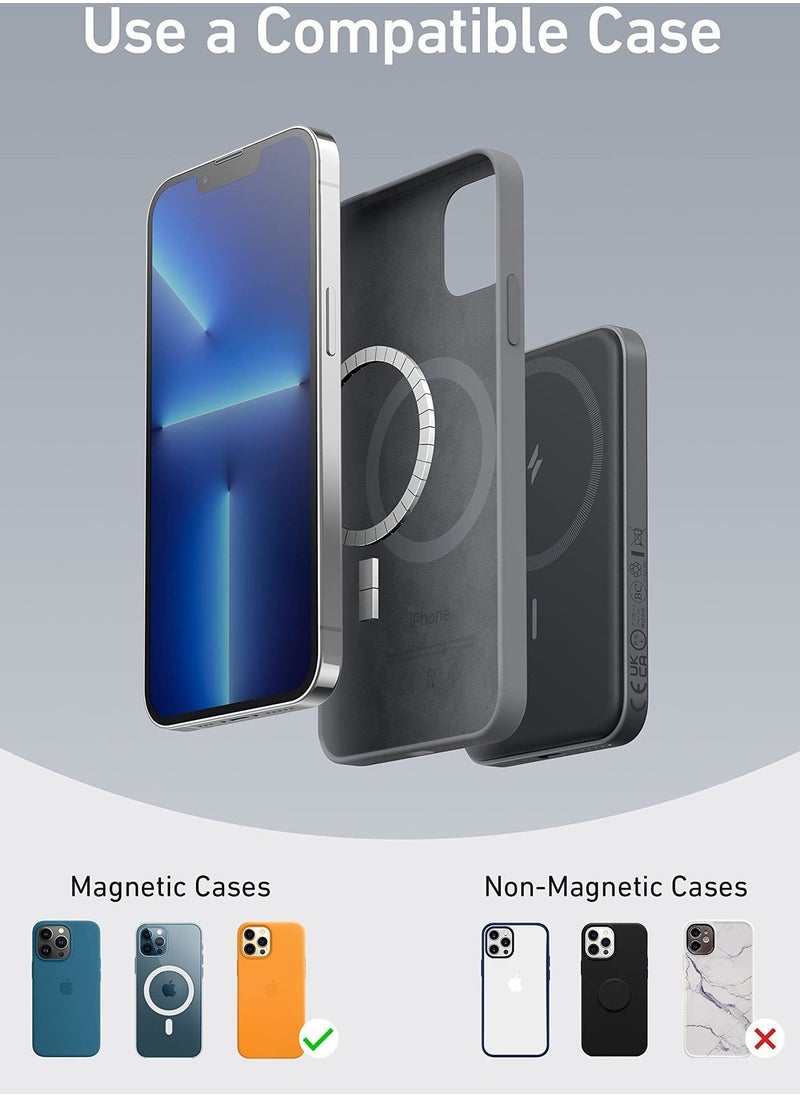 Generic - Magnetic portable charging treasure 10000 mAh wireless high-capacity mobile power supply - Image 1