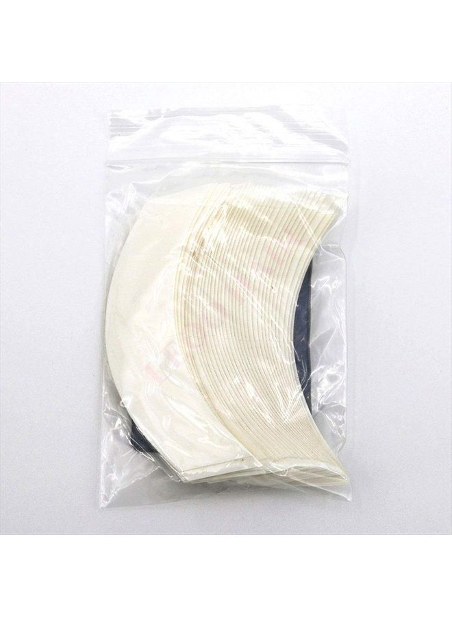 LEOO HAIR Ultra Hold | Walker Double Sided Blue Hair Tape Sticker Strip Adhesive Holder Waterproof for Human Hair Men & Women Toupee Tape Lace Wig Hair System Replacement Extension | Contour CC(36pcs x 1 Bag) - Image 2