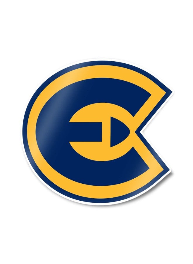 Desert Cactus University of Wisconsin Eau Claire UWEC Blugolds Vinyl Decal Laptop Water Bottle Car Scrapbook Sticker (IND 00001) - Image 1