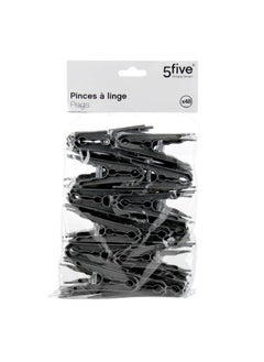 5five Plastic Jumbo Clothespin Pack 48Pcs 