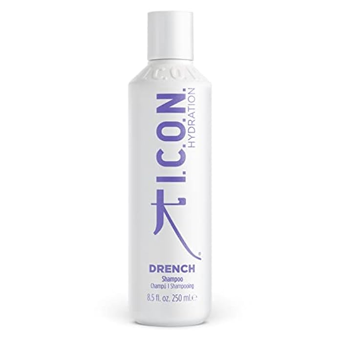 I.C.O.N. Drench Highly Moisturizing Shampoo with Anti-Aging Ingredients that Protect and Nourish Hair, Shampoo for Dry Hair, 8.5 Ounces - Image 1