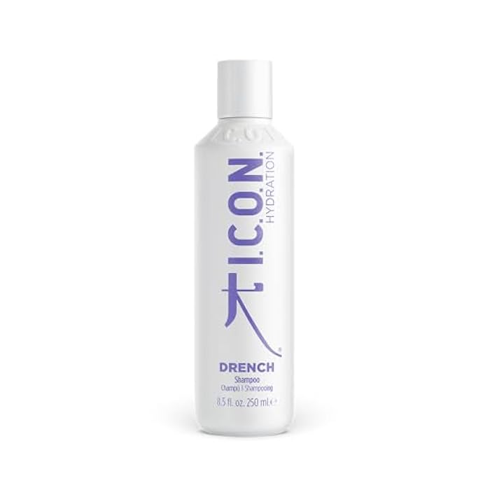I.C.O.N. Drench Highly Moisturizing Shampoo with Anti-Aging Ingredients that Protect and Nourish Hair, Shampoo for Dry Hair, 8.5 Ounces - Image 5
