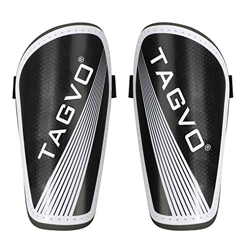 TAGVO Soccer Shin Guards for Kids Youth - Protective Soccer Equipment for Boys Girls - Adults Men Women Soccer Shin Guards - Soccer Shin Pads for Kids 3-16 Years Old Girls Boys, High Impact Resistant - Image 2