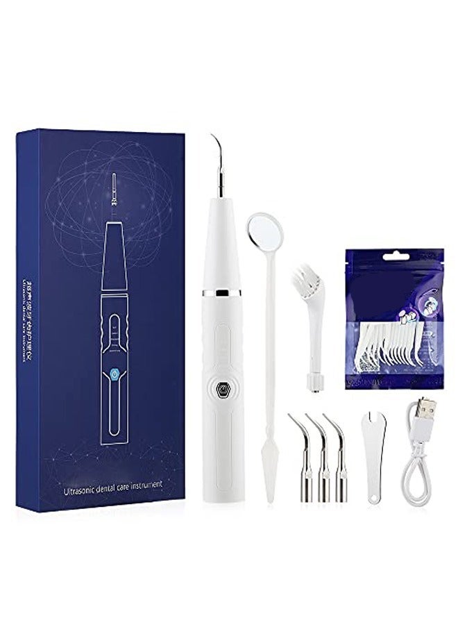 general Plaque Remover for Teeth Ultrasonic Tooth Cleaner Tartar Remover for Teeth Dental Calculus Remover Rechargeable Teeth Cleaning kit for Adult and Kids - Image 1