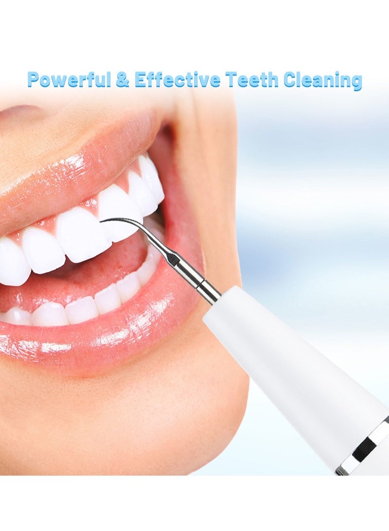 general Plaque Remover for Teeth Ultrasonic Tooth Cleaner Tartar Remover for Teeth Dental Calculus Remover Rechargeable Teeth Cleaning kit for Adult and Kids - Image 4