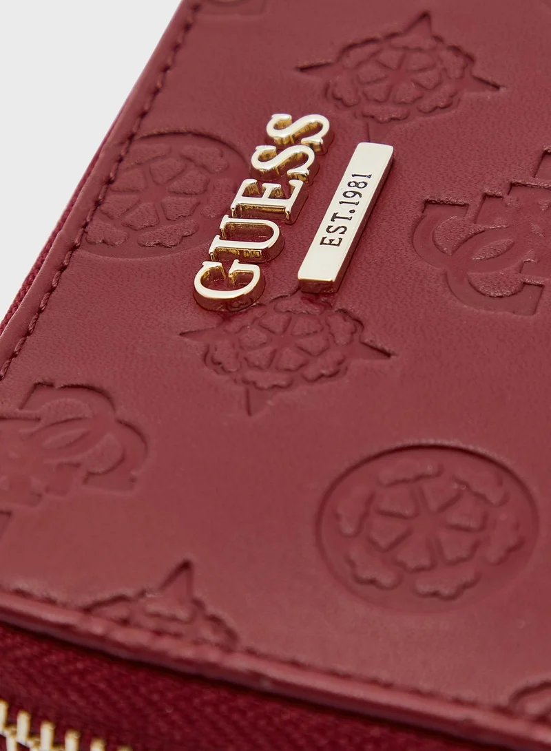GUESS Ninnette Zip Around Purse