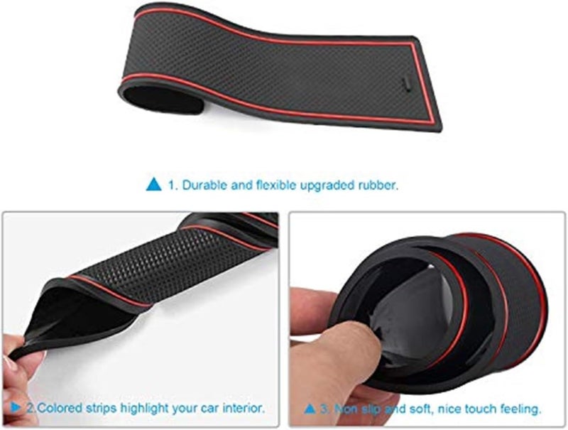 Vuzmode Non-Slip Mat Kit for Skoda Karoq 2018+ - Image 4