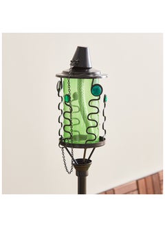Home Box Eeden Glass Torch with Metal Stand 9 x 171 x 9 cm  - Image 2