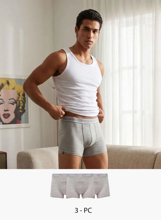 سبلاش فيڤ Textured Boxers   Pack of 3
