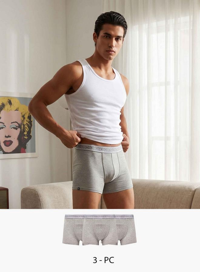 Splash FAV Textured Boxers   Pack of 3 - Image 1
