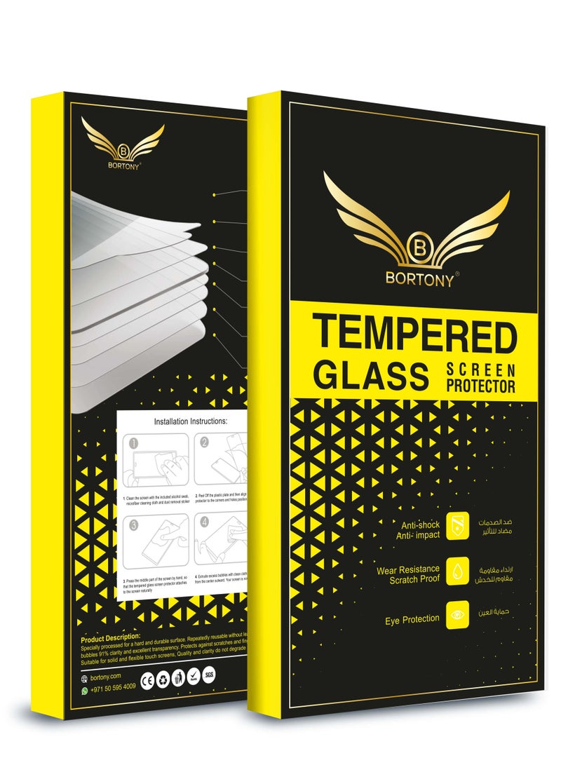 BORTONY Tempered Glass Screen Protector For Huawei P20 Pro 6.1-Inch Clear - Image 4