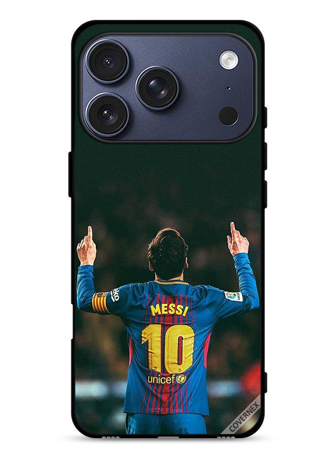 Covernex Apple iPhone 17 Pro Protective Case Cover The King Messi - Image 1